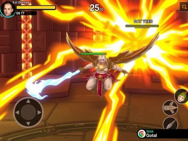 Fiery Champion Battle Gameplay Screenshot